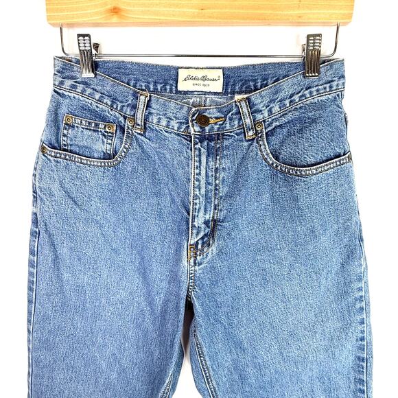 Vintage Eddie Bauer Wide Leg Crop Jeans 6 - Picture 3 of 6